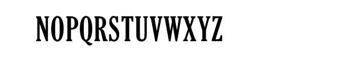 Cheltenham Bold Extra Condensed OT Std Font UPPERCASE