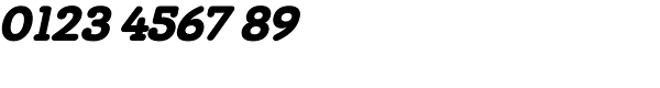 Chennai Slab Black Oblique Font OTHER CHARS