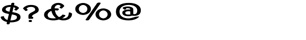 Cherritt Exp Bold Small Capitals Font OTHER CHARS