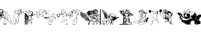 Cherubians Font UPPERCASE