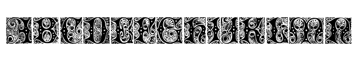 Cheshire Initials Font UPPERCASE