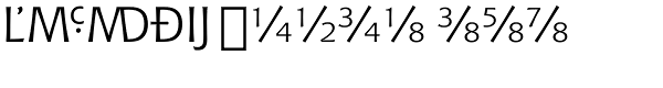 Chianti Extension Font UPPERCASE