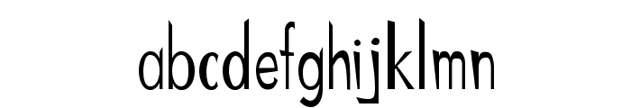 ChineMen Font LOWERCASE