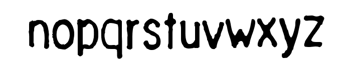 Chinese Ruler Font LOWERCASE