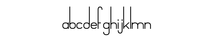 Chinger Font LOWERCASE