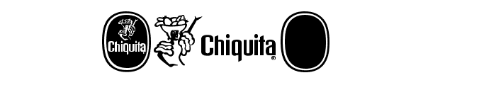 Chiquita Outlined Font OTHER CHARS