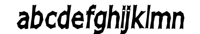 Chizz High Italic Font LOWERCASE