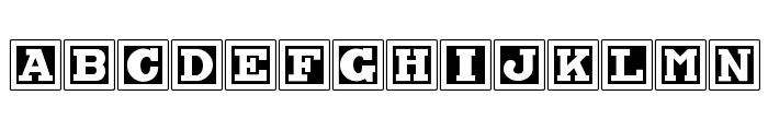 Chock A Block NF Font LOWERCASE