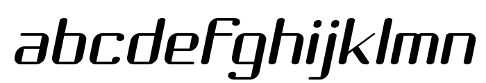 Choktoff Oblique Font LOWERCASE