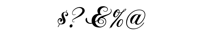 ChopinScript Font OTHER CHARS
