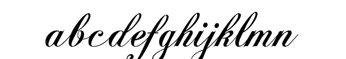 ChopinScript Font LOWERCASE