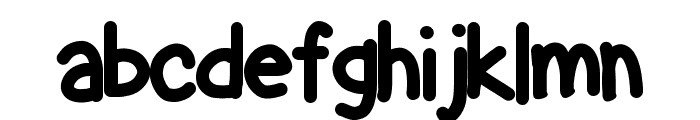 Chubby Gothic Font LOWERCASE