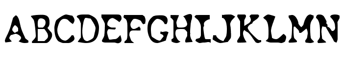 Chunk Type Font UPPERCASE