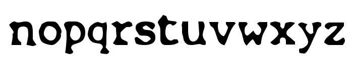 Chunk Type Font LOWERCASE