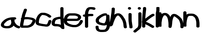 CiSf OpenHand Black Extended Font LOWERCASE