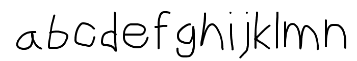 CiSf OpenHand Font LOWERCASE