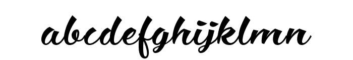 Ciao Baby Regular Font LOWERCASE