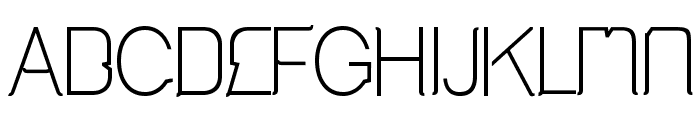 Cinga Medium Font UPPERCASE