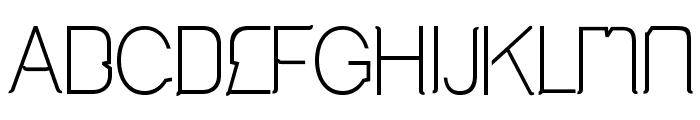 Cinga Medium Font LOWERCASE