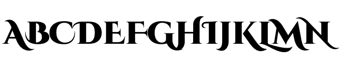 Cinzel Decorative Black Font UPPERCASE