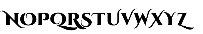 Cinzel Decorative Black Font UPPERCASE