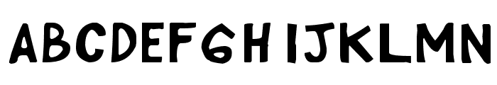 Cipp Hand Font LOWERCASE