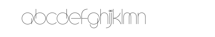 Cirkulus OT Font UPPERCASE