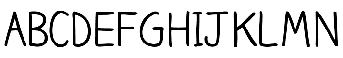 ClaireHand-Regular Font UPPERCASE