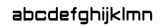 Classic Robot Condensed Font LOWERCASE