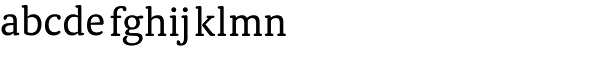 Classic Round Regular Font LOWERCASE