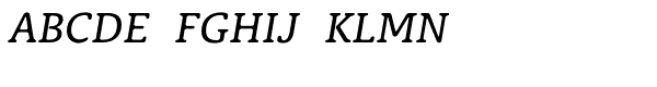 Classic XtraRound Italic Font UPPERCASE