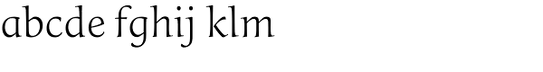 Classica Gallic Light Font LOWERCASE