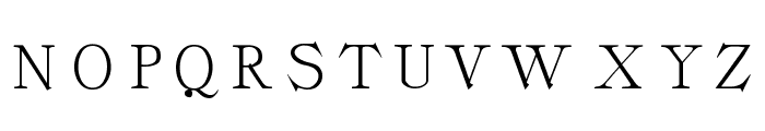 Classica-Roman Regular Font UPPERCASE