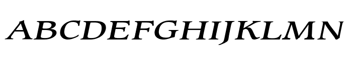 Clayton Extended Italic