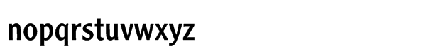 Clearface Gothicâ„¢ Std 55 Roman Font LOWERCASE