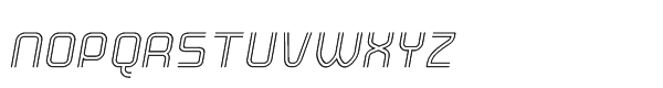Click Regular Italic Font UPPERCASE