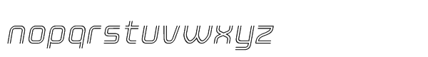 Click Regular Italic Font LOWERCASE