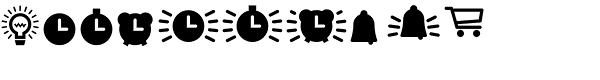ClickBits Icons 1 Font OTHER CHARS