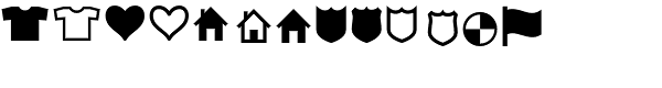 ClickBits Icons 1 Font UPPERCASE
