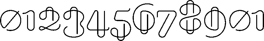 Clip Light Font OTHER CHARS