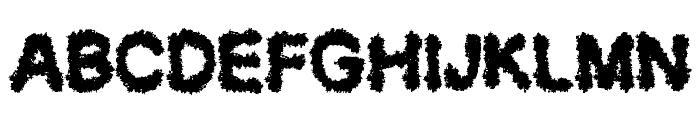 Clouds of Despair LSF Font UPPERCASE