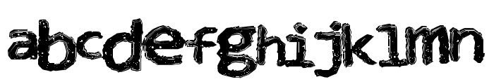 ClubNight Font LOWERCASE