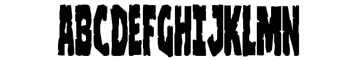 Clubber Lang Condensed Font UPPERCASE