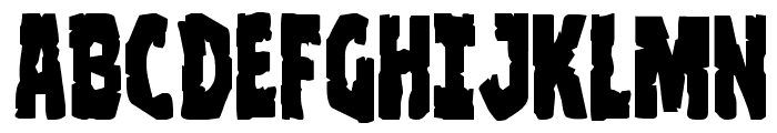 Clubber Lang Expanded Font UPPERCASE
