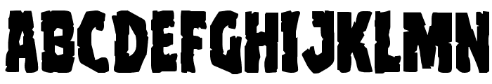 Clubber Lang Expanded Font LOWERCASE