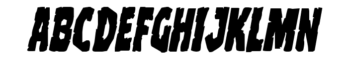 Clubber Lang Italic Font LOWERCASE