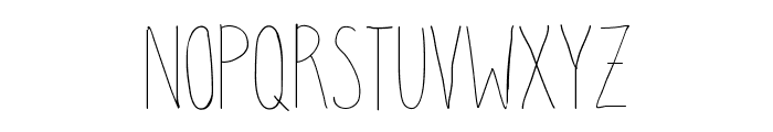 clean up your mess Font LOWERCASE