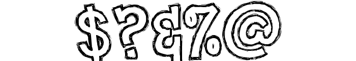 clementine sketch Font OTHER CHARS