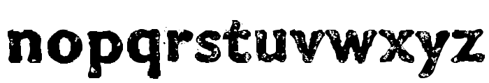 CMDestroyTwo Font LOWERCASE