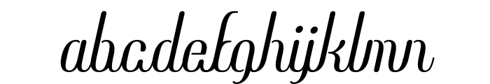 COM4t Ascripta Oblique Font LOWERCASE